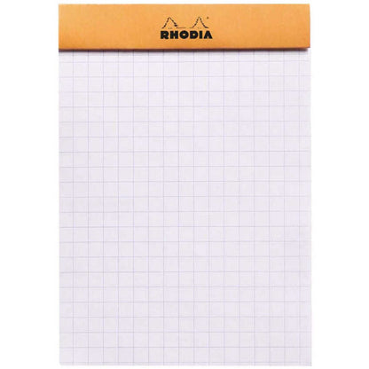 Rhodia Basics No.12 Kareli Bloknot 80gr 85x120mm 80 Yaprak Turuncu Kapak