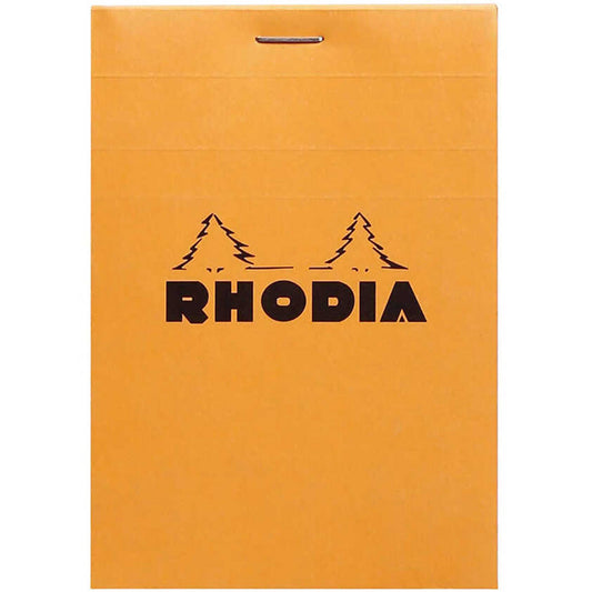 Rhodia Basics No.12 Kareli Bloknot 80gr 85x120mm 80 Yaprak Turuncu Kapak