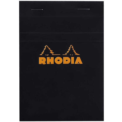 Rhodia Basics No.13 Kareli Bloknot 80gr A6(105x148cmm) 80 Yaprak Siyah Kapak