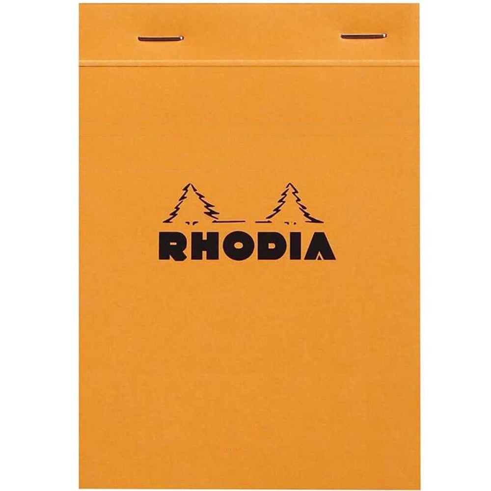 Rhodia Basics No.13 Kareli Bloknot 80gr A6(105x148mm) 80 Yaprak Turuncu Kapak