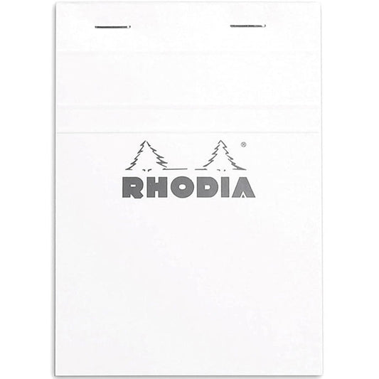Rhodia Basics No.13 Kareli Bloknot 80gr A6(105x148mm) 80 Yaprak Beyaz Kapak