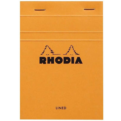 Rhodia Basics No.13 Çizgili Bloknot 80gr A6(105x148mm) 80 Yaprak Turuncu Kapak