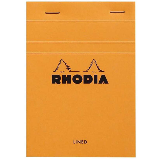 Rhodia Basics No.13 Çizgili Bloknot 80gr A6(105x148mm) 80 Yaprak Turuncu Kapak