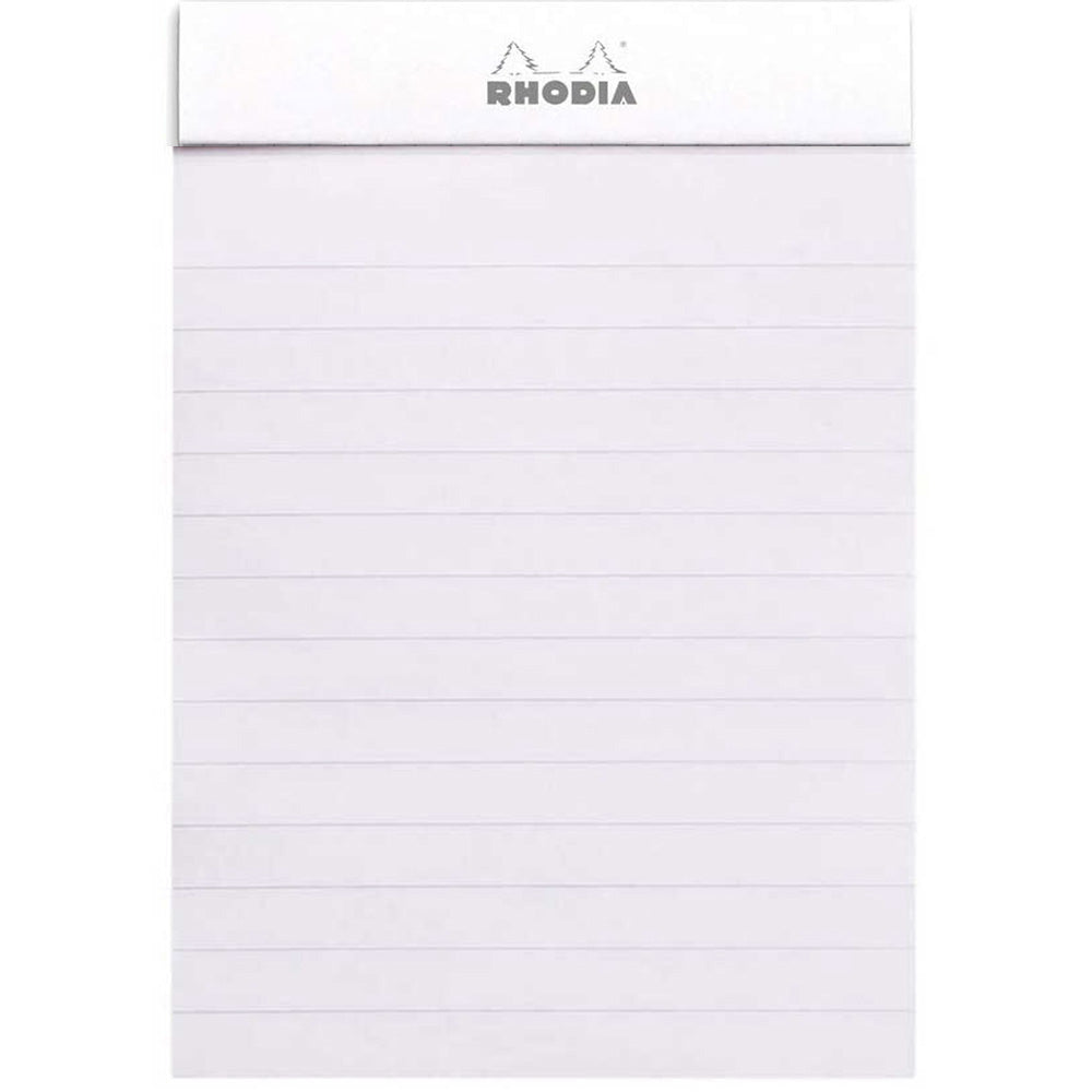 Rhodia Basics No.13 Çizgili Bloknot 80gr A6(105x148mm) 80 Yaprak Beyaz Kapak