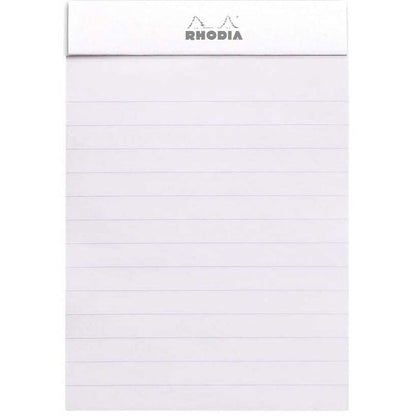 Rhodia Basics No.13 Çizgili Bloknot 80gr A6(105x148mm) 80 Yaprak Beyaz Kapak