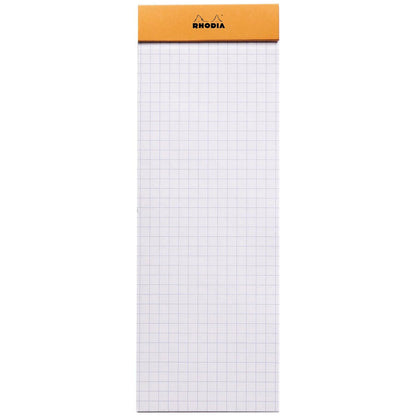 Rhodia Basics No.8 Kareli Bloknot 80gr 74x210mm 80 Yaprak Turuncu Kapak