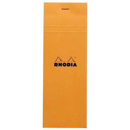 Rhodia Basics No.8 Kareli Bloknot 80gr 74x210mm 80 Yaprak Turuncu Kapak