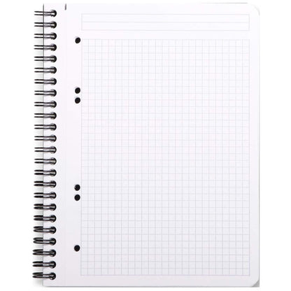 Rhodia Active Spiralli Notebook Kareli Defter 90gr A5+(160x210mm) 80 Yaprak Siyah Kapak