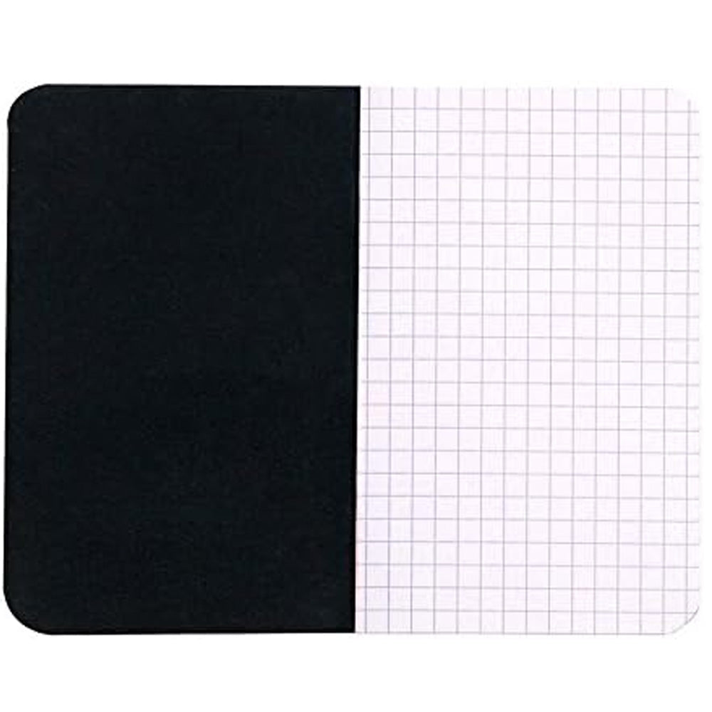 Rhodia Classic Yandan Tel Dikiş Kareli Defter 80gr (75x120mm) 24 Yaprak Siyah Kapak