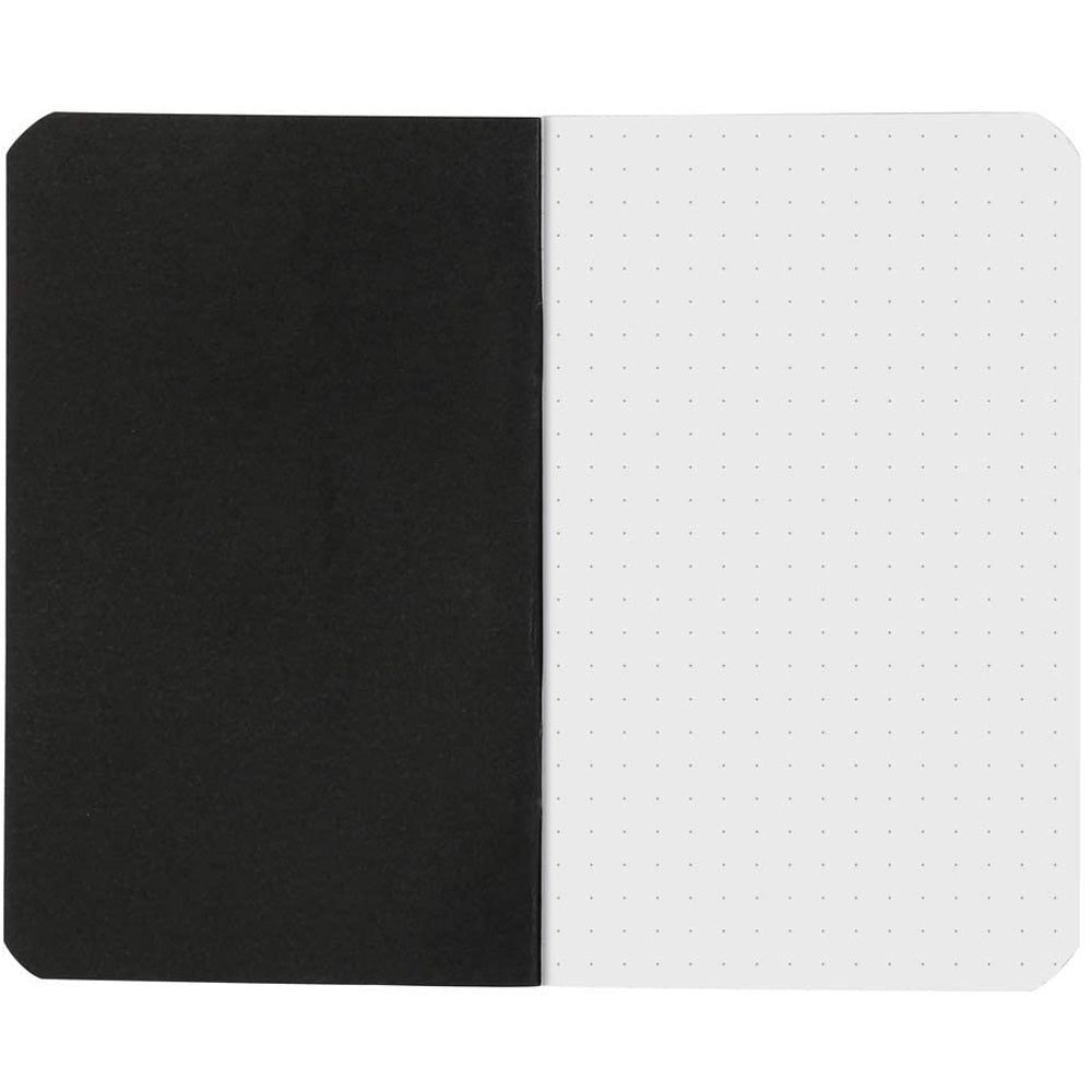 Rhodia Classic Yandan Tel Dikiş Dot Defter 80gr(75x120mm) 24 Yaprak Siyah Kapak