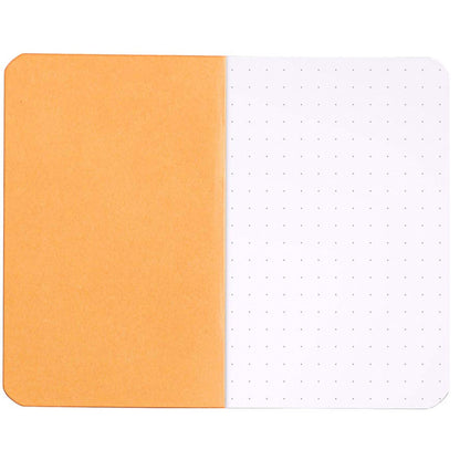 Rhodia Classic Yandan Tel Dikiş Dot Defter 80gr (75x120mm) 24 Yaprak Turuncu Kapak