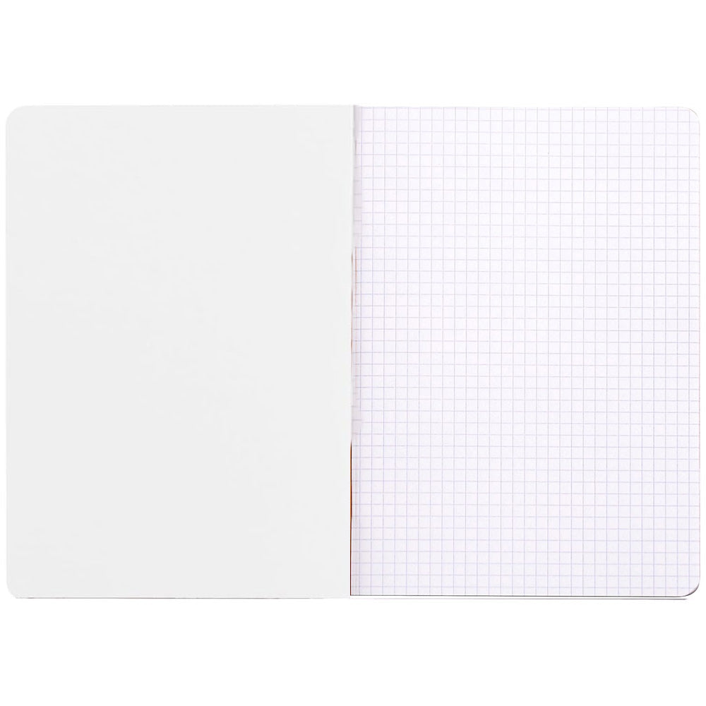 Rhodia Classic Yandan Tel Dikiş Kareli Defter 80gr A5(148x210mm) 48 Yaprak Beyaz Kapak