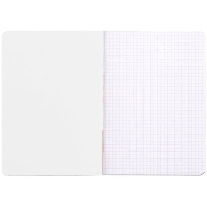 Rhodia Classic Yandan Tel Dikiş Kareli Defter 80gr A5(148x210mm) 48 Yaprak Beyaz Kapak