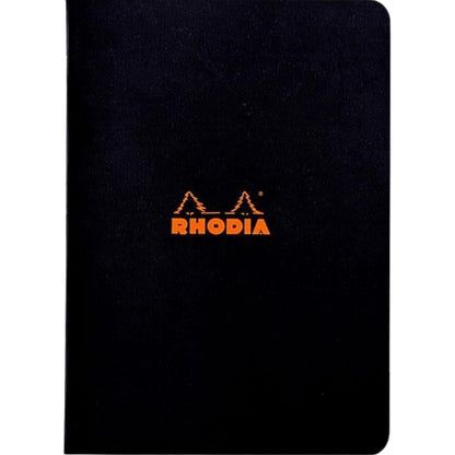 Rhodia Classic Yandan Tel Dikiş Kareli Defter 80gr A5(148x210mm) 48 Yaprak Siyah Kapak