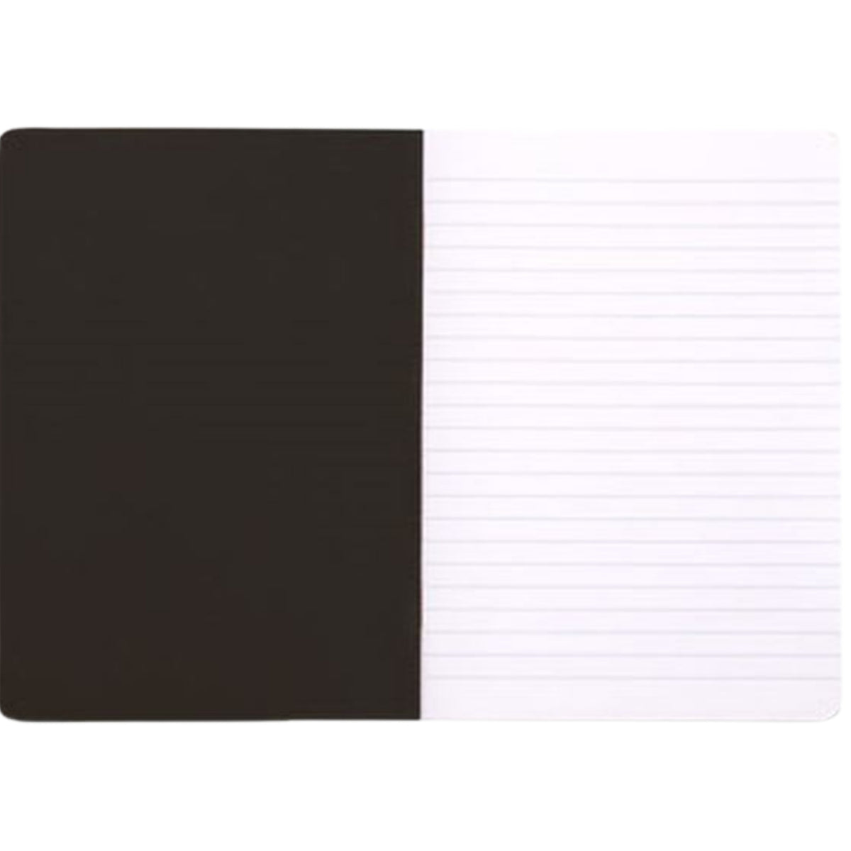 Rhodia Classic Yandan Tel Dikiş Çizgili Defter 80gr A5(148x210mm) 48 Yaprak Siyah Kapak