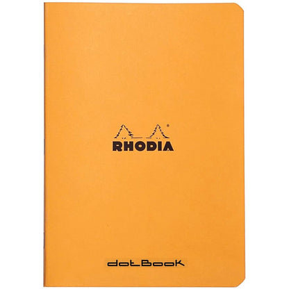 Rhodia Classic Yandan Tel Dikiş Dot Defter 80gr A5(148x210mm) 48 Yaprak Turuncu Kapak