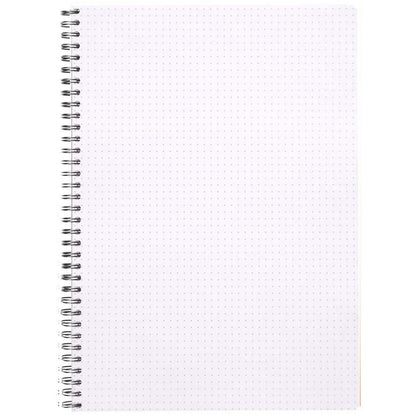 Rhodia Classic Yandan Spiralli Dot Defter 80gr A4+(225x297mm) 80 Yaprak Turuncu Kapak