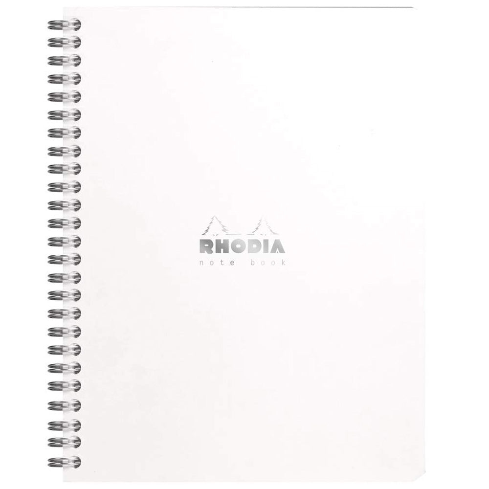 Rhodia Classic Yandan Spiralli Dot Defter 80gr A5+(160x210mm) 80 Yaprak Beyaz Kapak