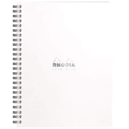 Rhodia Classic Yandan Spiralli Dot Defter 80gr A5+(160x210mm) 80 Yaprak Beyaz Kapak