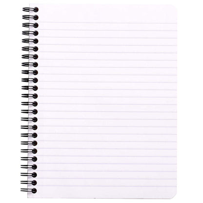 Rhodia Classic Yandan Spiralli Çizgili Defter 80grA5+(160x210mm) 80 Yaprak Beyaz Kapak
