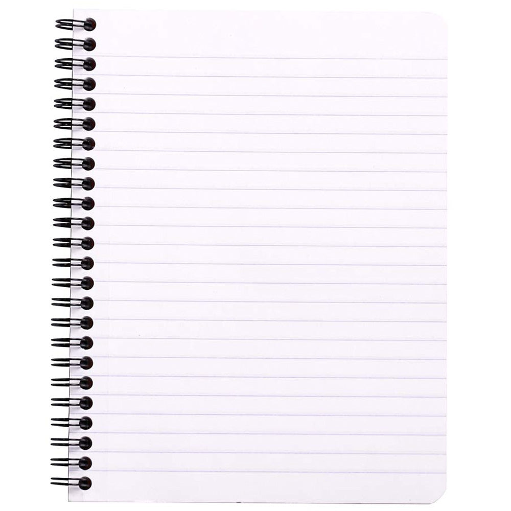 Rhodia Classic Yandan Spiralli Çizgili Defter 80gr A5+(160x210mm) 80 Yaprak Turuncu Kapak
