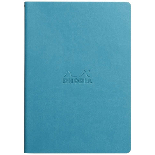 Rhodia Rhodiarama Dot Defter 90gr A5(148x210mm) 32 Yaprak Turquoise Blue