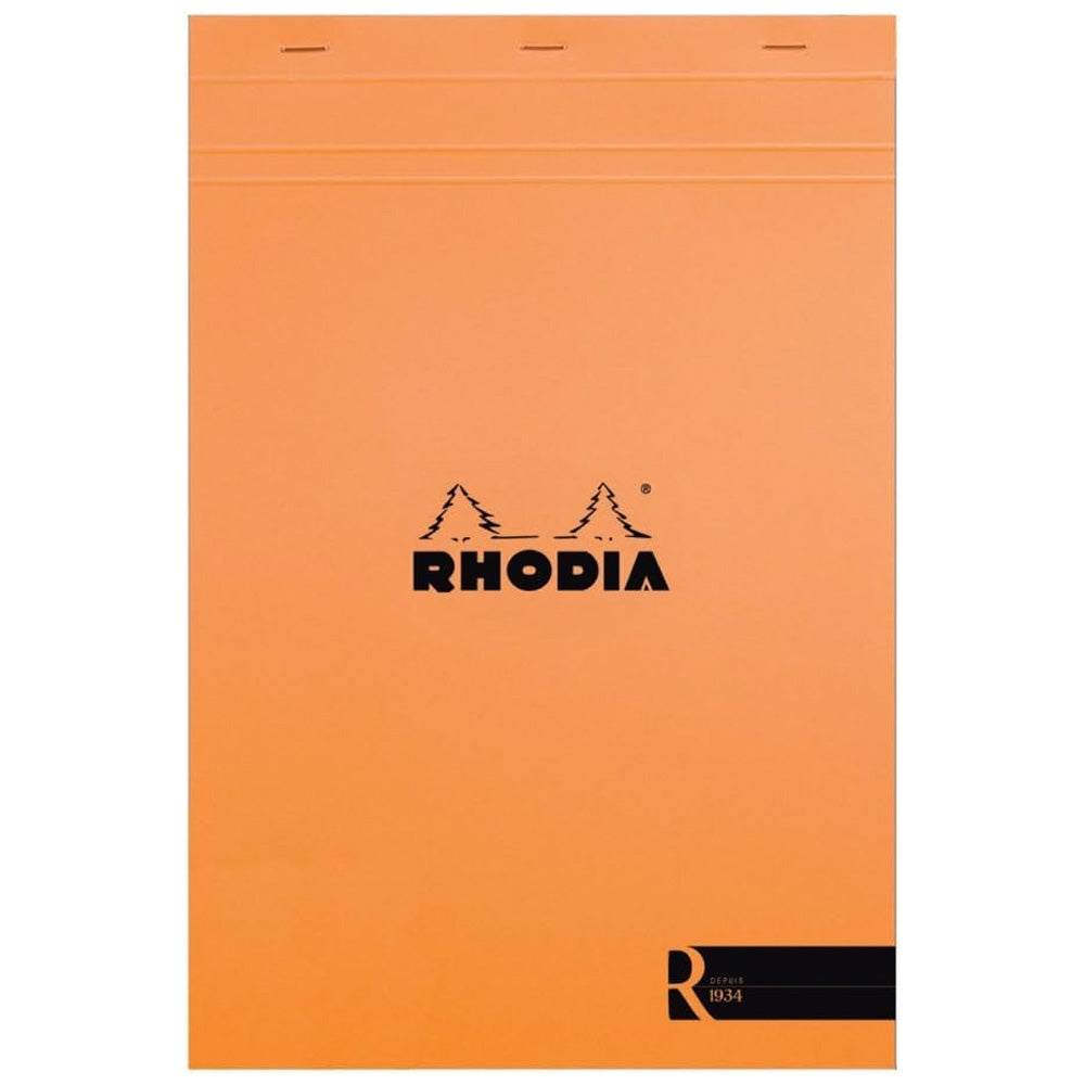 Rhodia Basics No.18 Çizgili Bloknot 90gr A4(210x297mm) 70 Yaprak Turuncu Kapak