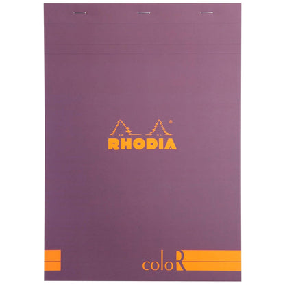 Rhodia Basics No.16 Çizgili Bloknot 90gr Ivory A4(210x297mm) 70 Yaprak Purple
