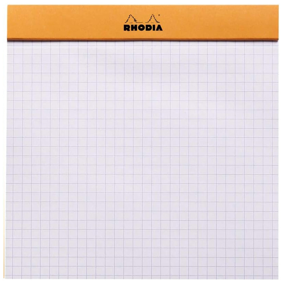 Rhodia Basics No.148 Kareli Bloknot 80gr 148x148mm 80 Yaprak Turuncu Kapak