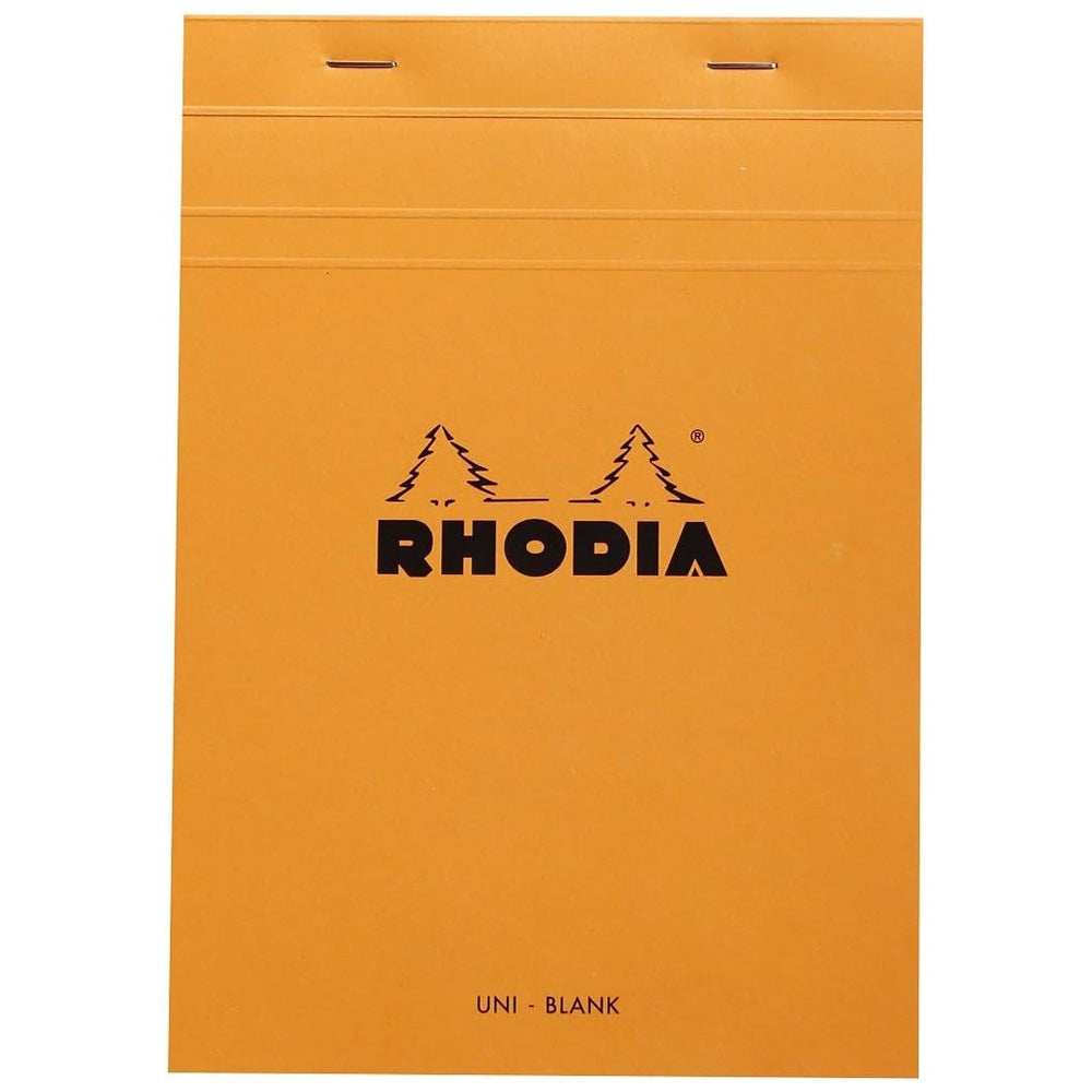 Rhodia Basics No.16 Çizgisiz Bloknot 80gr A5(148x210mm) 80 Yaprak Turuncu Kapak