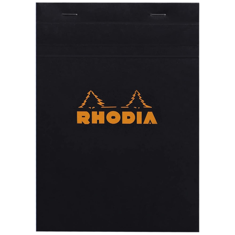 Rhodia Basics No.16 Kareli Bloknot 80gr A5(148x210mm) 80 Yaprak Siyah Kapak