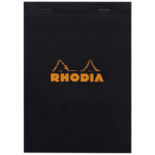 Rhodia Basics No.16 Kareli Bloknot 80gr A5(148x210mm) 80 Yaprak Siyah Kapak