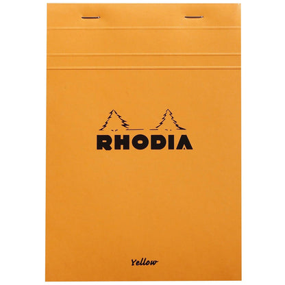 Rhodia Basics No.16 Kareli Bloknot 80gr A5(148x210mm) 80 Sarı Yaprak Turuncu Kapak