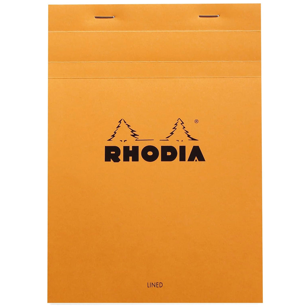 Rhodia Basics No.16 Çizgili Bloknot 80gr A5(148x210mm) 80 Yaprak Turuncu Kapak