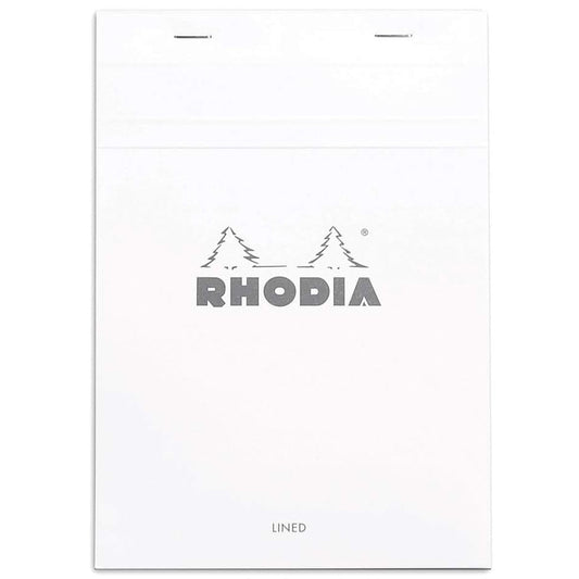 Rhodia Basics No.16 Çizgili Bloknot 80gr A5(148x210mm) 80 Yaprak Beyaz Kapak