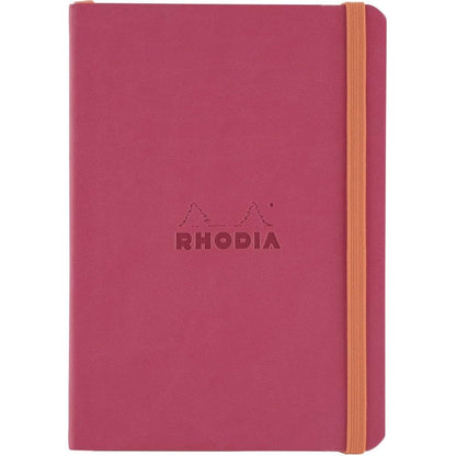 Rhodia Rhodiarama İtalyan Deri Lastikli Dot Defter 90gr A6(105x148mm) 72 Yaprak Franboise