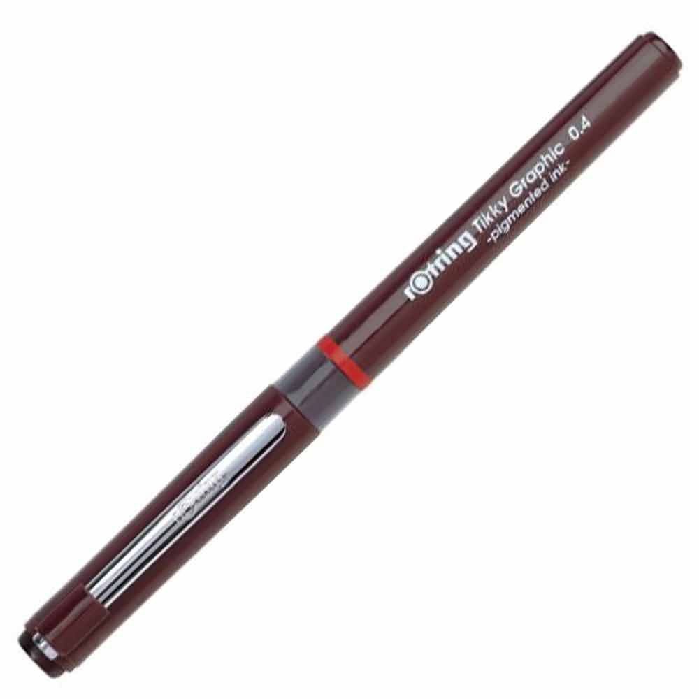 Rotring Tikky Graphic Teknik Çizim Kalemi Siyah 0.4mm