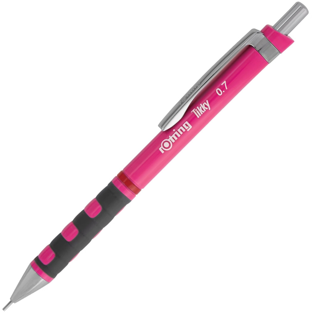Rotring Tikky Mekanik Kurşun Kalem 0.7mm Neon Pembe