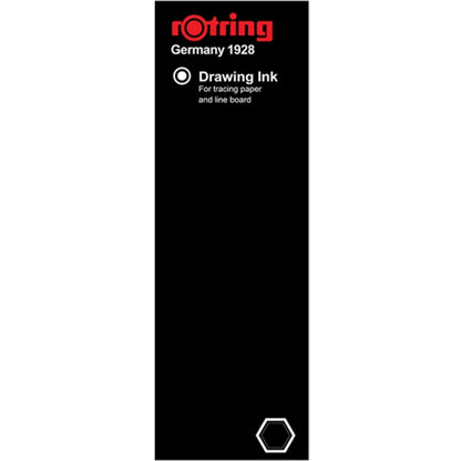 Rotring Isograph Rapido Mürekkebi 23ml Siyah