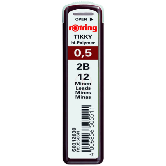 Rotring Min Kurşun Kalem Ucu 0.5mm 2B