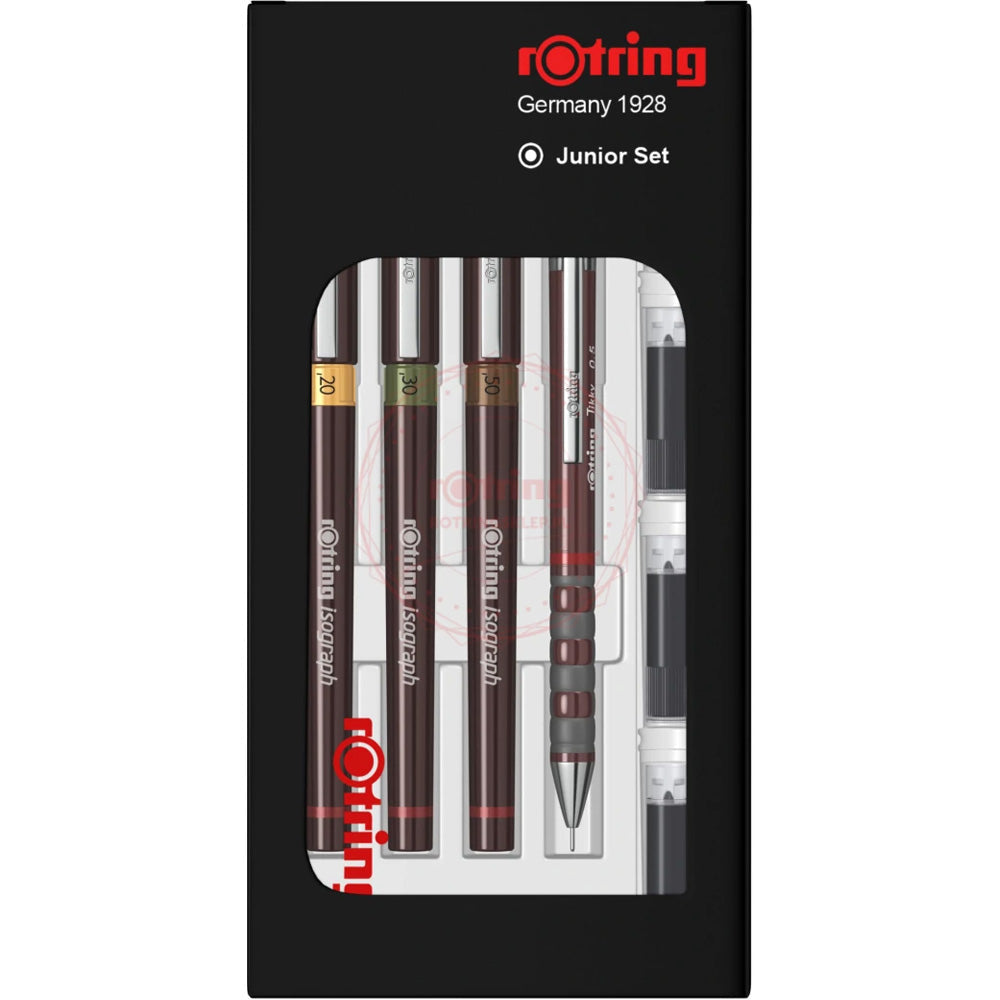 Rotring Isograph Set 0.2-0.3-0.5 +0.5 Tikky Junior