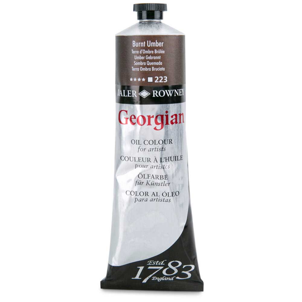 Daler Rowney Georgian Yağlı Boya 38ml Burnt Umber 223