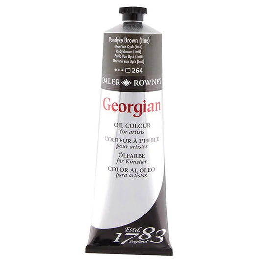 Daler Rowney Georgian Yağlı Boya 38ml Vandyke Brown Hue 264