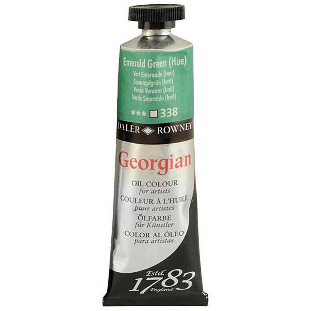Daler Rowney Georgian Yağlı Boya 38ml Emerald Green Hue 338