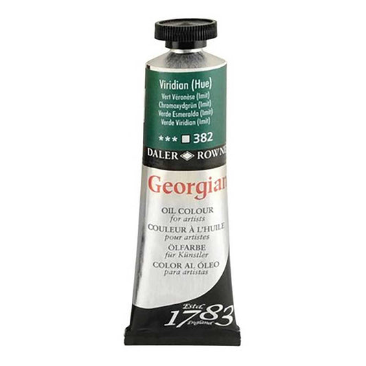 Daler Rowney Georgian Yağlı Boya 38ml Viridian Hue 382