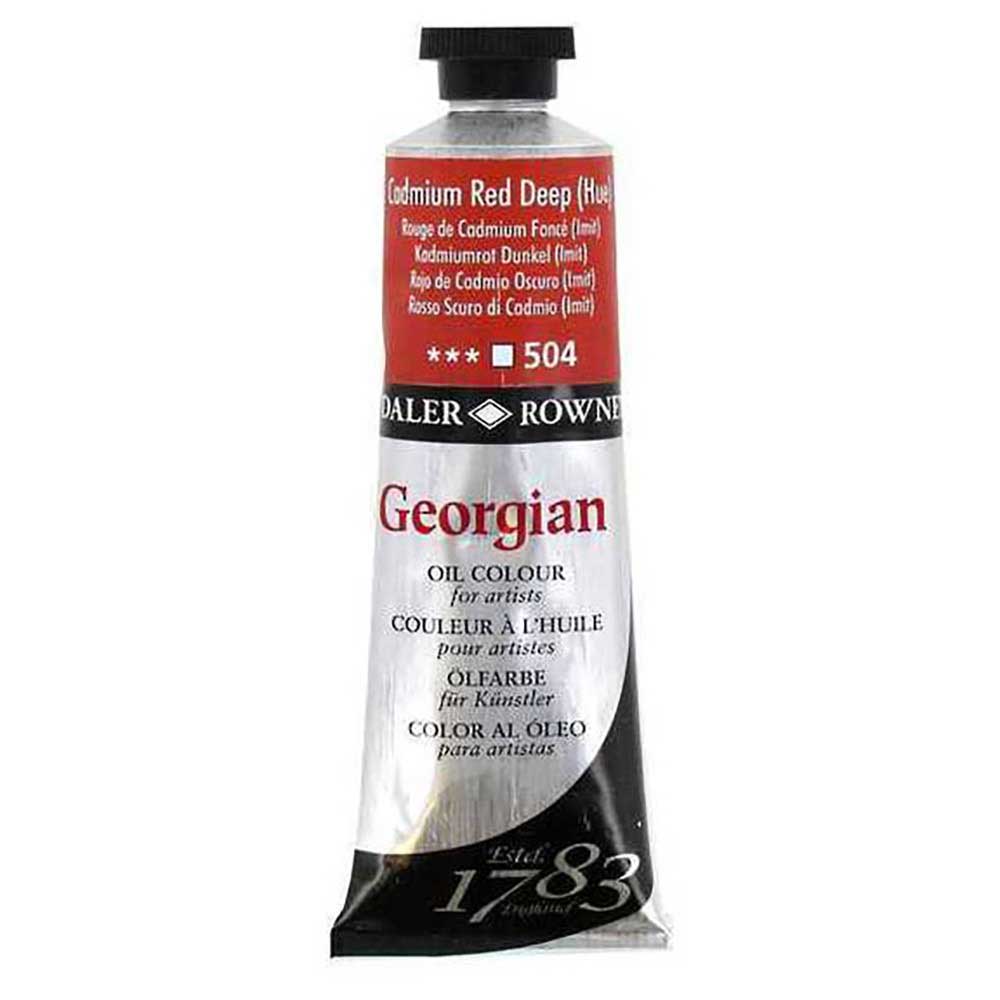 Daler Rowney Georgian Yağlı Boya 38ml Cadmium Red Deep Hue 504