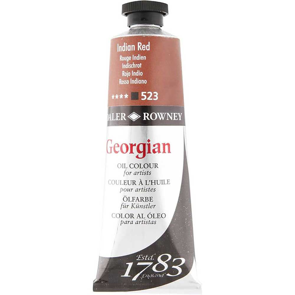 Daler Rowney Georgian Yağlı Boya 38ml Indian Red 523