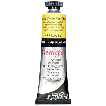 Daler Rowney Georgian Yağlı Boya 38ml Cadmium Yellow Deep Hue 618
