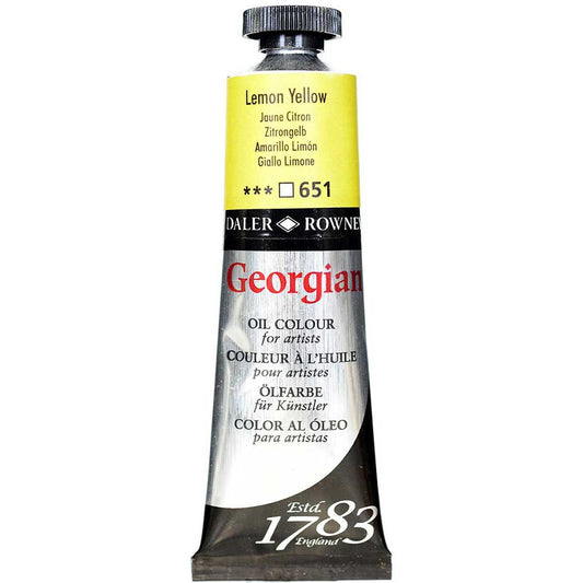Daler Rowney Georgian Yağlı Boya 38ml Lemon Yellow 651