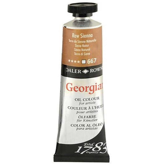 Daler Rowney Georgian Yağlı Boya 38ml Raw Sienna 667